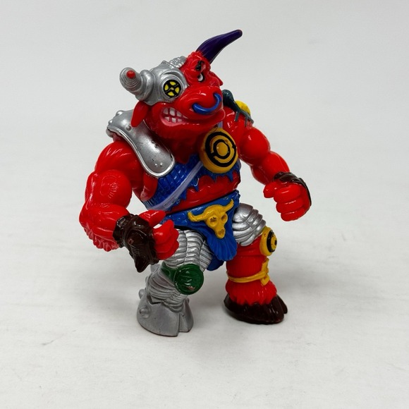 Vintage Teenage Mutant Ninja Turtles TMNT 1991 Ground‎ Chuck Figure Only - Picture 2 of 6